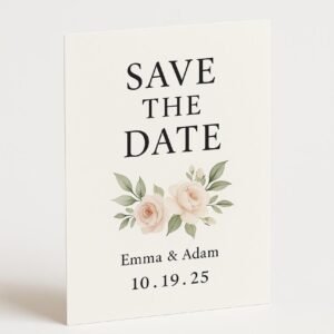 save the date personnalisé